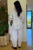 Ole Bubble Cotton Bandana Laurie Blouse White
